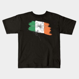 Minimalist Rugby Part 3 #002 - Ireland Rugby Fan Kids T-Shirt